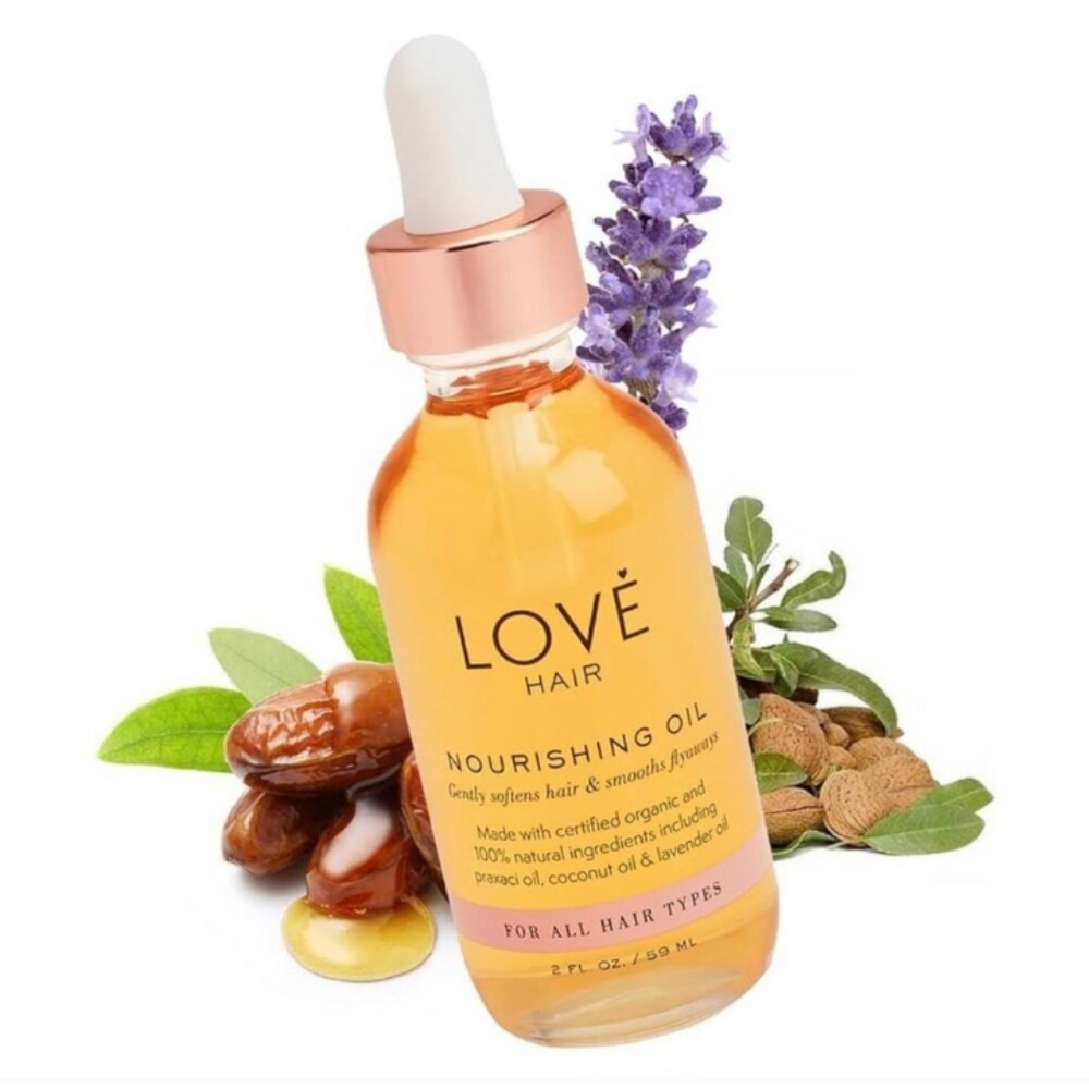New! Love Hair Nourishing Hair Oils Softens Hair Smooths Flyaways All Hair